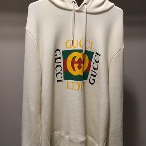 COPY - Authentic Unisex Gucci Logo Hoodie Size XL